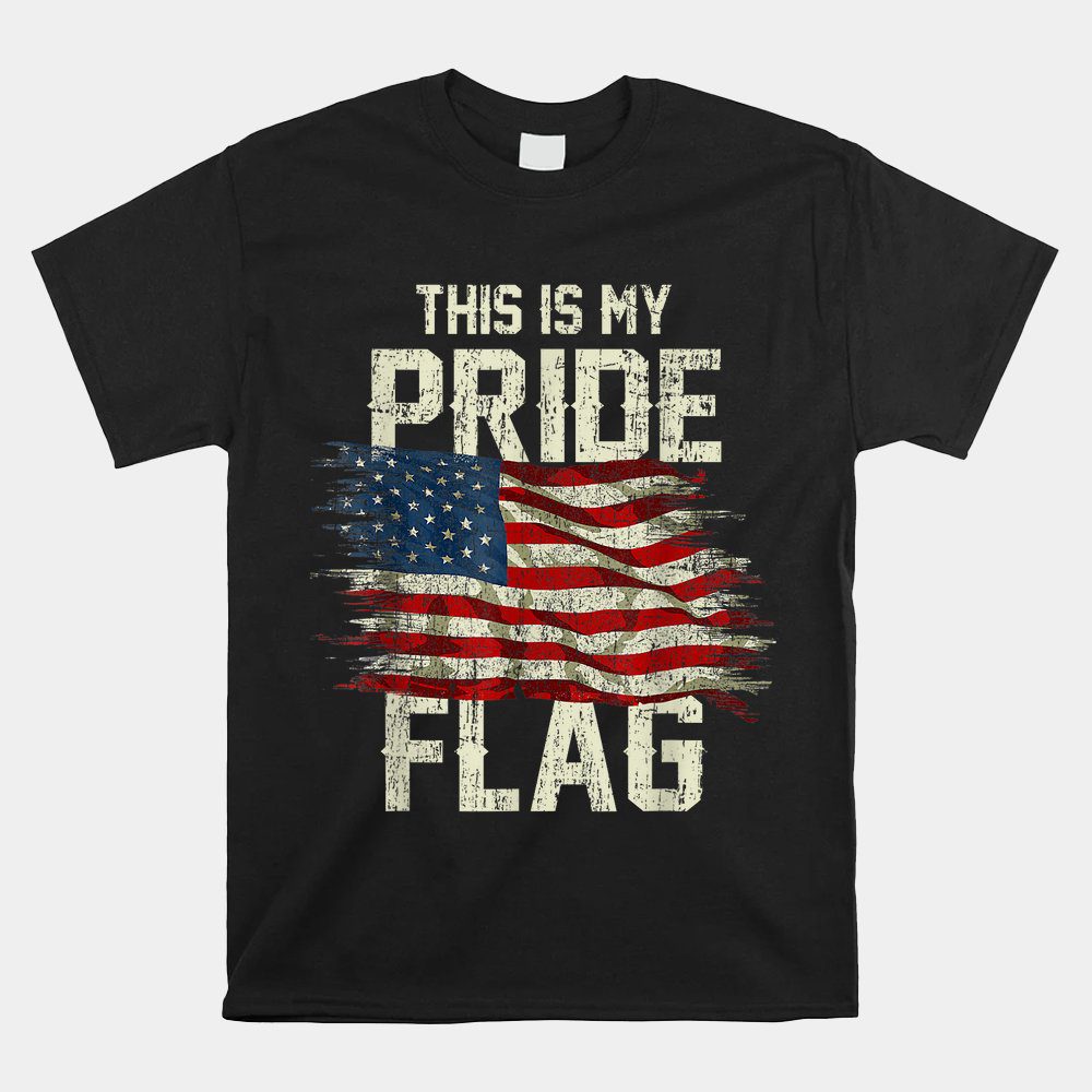This Is My Pride Flag Usa American Unisex T-Shirt
